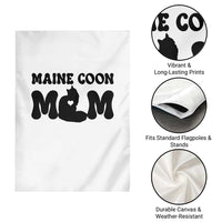 Maine Coon Mom Garden Flag Cat Lover Gift For Her