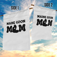 Maine Coon Mom Garden Flag Cat Lover Gift For Her
