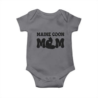 Maine Coon Mom Baby Onesie Cat Lover Gift For Her