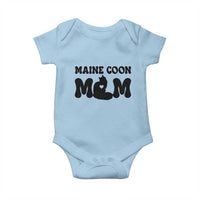 Maine Coon Mom Baby Onesie Cat Lover Gift For Her