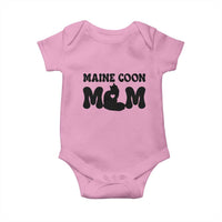 Maine Coon Mom Baby Onesie Cat Lover Gift For Her