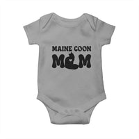 Maine Coon Mom Baby Onesie Cat Lover Gift For Her