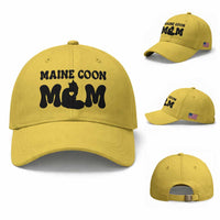 Maine Coon Mom Baseball Cap Cat Lover Gift For Her