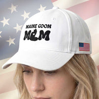 Maine Coon Mom Baseball Cap Cat Lover Gift For Her