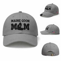 Maine Coon Mom Baseball Cap Cat Lover Gift For Her