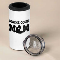 Maine Coon Mom 4 in 1 Can Cooler Tumbler Cat Lover Gift For Her