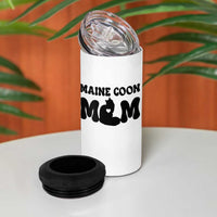 Maine Coon Mom 4 in 1 Can Cooler Tumbler Cat Lover Gift For Her