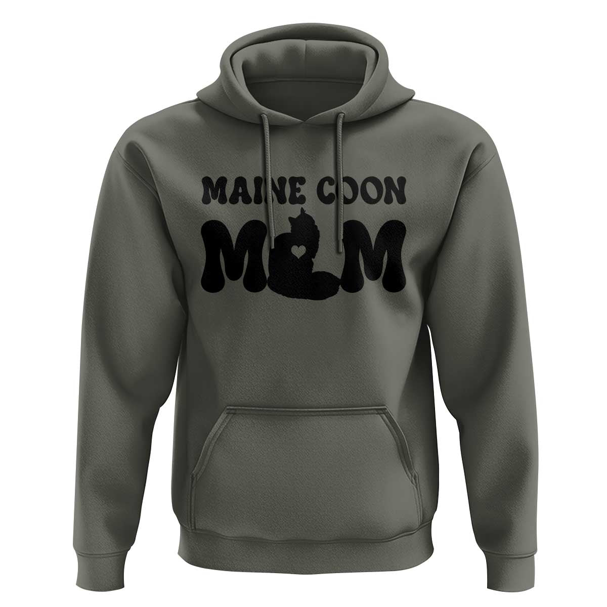 Maine Coon Mom Hoodie Cat Lover Gift For Her