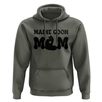 Maine Coon Mom Hoodie Cat Lover Gift For Her
