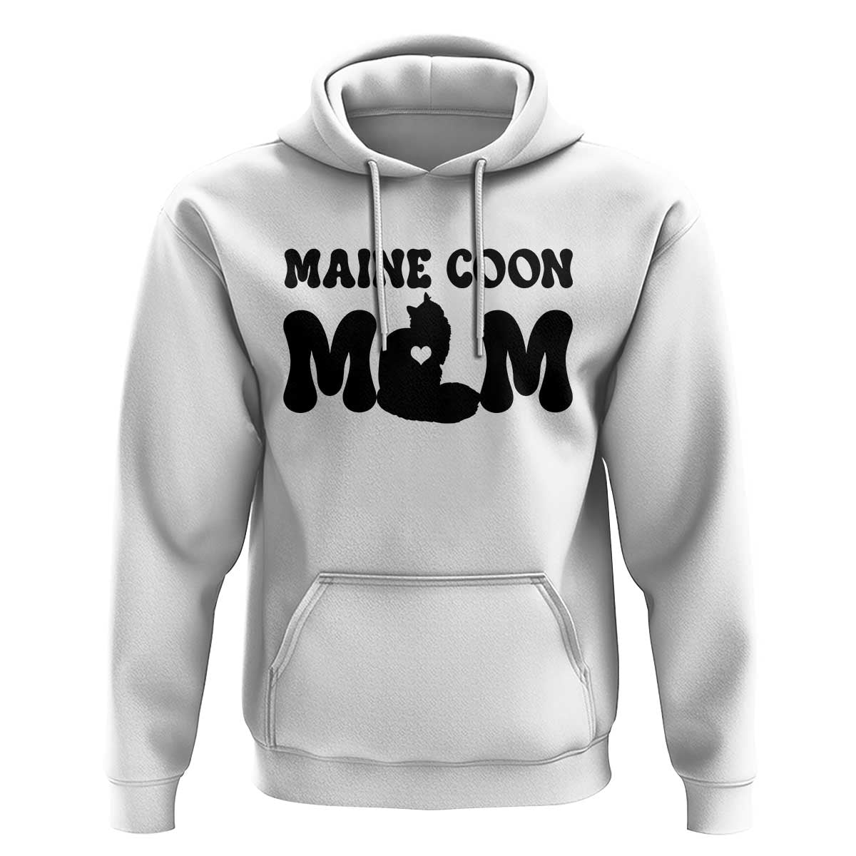 Maine Coon Mom Hoodie Cat Lover Gift For Her