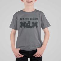 Maine Coon Mom T Shirt For Kid Cat Lover Gift For Her