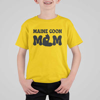 Maine Coon Mom T Shirt For Kid Cat Lover Gift For Her