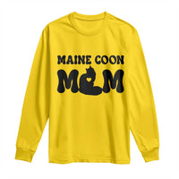 Maine Coon Mom Long Sleeve Shirt Cat Lover Gift For Her