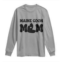 Maine Coon Mom Long Sleeve Shirt Cat Lover Gift For Her