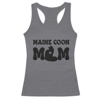 Maine Coon Mom Racerback Tank Top Cat Lover Gift For Her