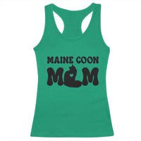 Maine Coon Mom Racerback Tank Top Cat Lover Gift For Her