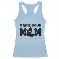 Maine Coon Mom Racerback Tank Top Cat Lover Gift For Her