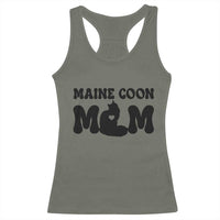 Maine Coon Mom Racerback Tank Top Cat Lover Gift For Her