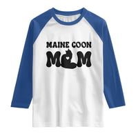 Maine Coon Mom Raglan Shirt Cat Lover Gift For Her