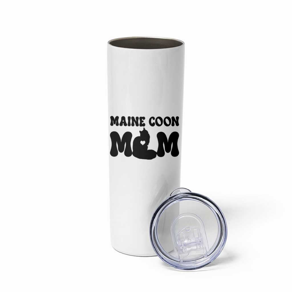 Maine Coon Mom Skinny Tumbler Cat Lover Gift For Her