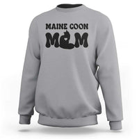 Maine Coon Mom Sweatshirt Cat Lover Gift For Her