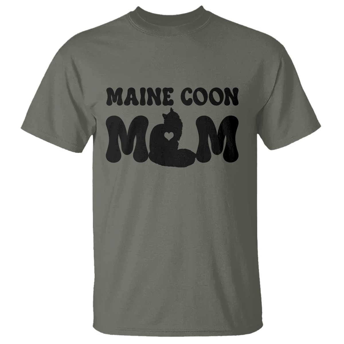 Maine Coon Mom T Shirt Cat Lover Gift For Her