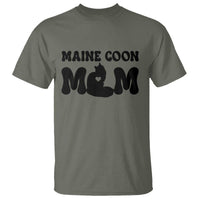Maine Coon Mom T Shirt Cat Lover Gift For Her