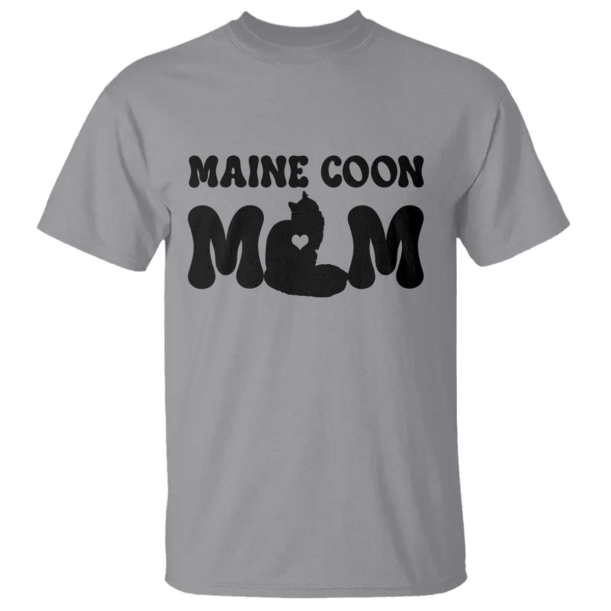 Maine Coon Mom T Shirt Cat Lover Gift For Her