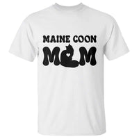 Maine Coon Mom T Shirt Cat Lover Gift For Her