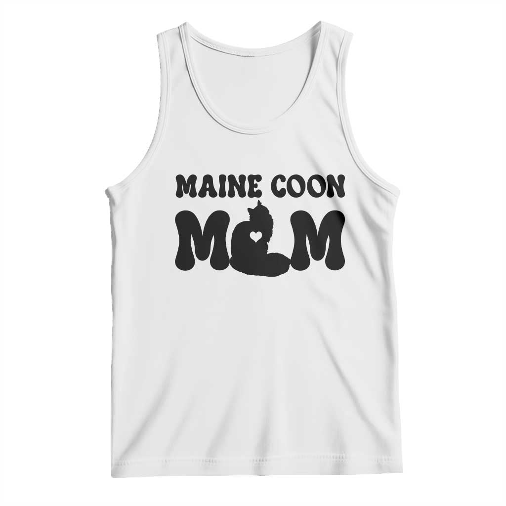 Maine Coon Mom Tank Top Cat Lover Gift For Her