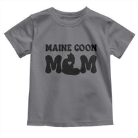 Maine Coon Mom Toddler T Shirt Cat Lover Gift For Her