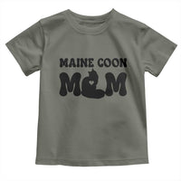Maine Coon Mom Toddler T Shirt Cat Lover Gift For Her