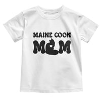 Maine Coon Mom Toddler T Shirt Cat Lover Gift For Her