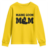 Maine Coon Mom Youth Sweatshirt Cat Lover Gift For Her