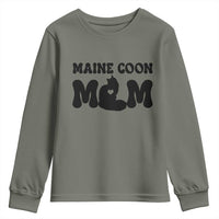Maine Coon Mom Youth Sweatshirt Cat Lover Gift For Her
