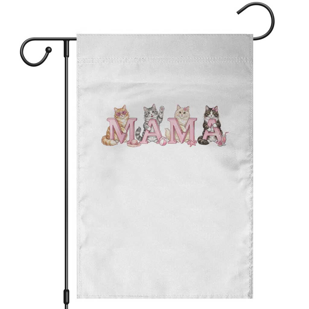 Proud Maine Coon Mama Garden Flag Cat Lover Gift