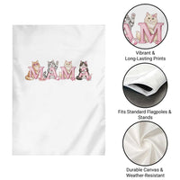 Proud Maine Coon Mama Garden Flag Cat Lover Gift