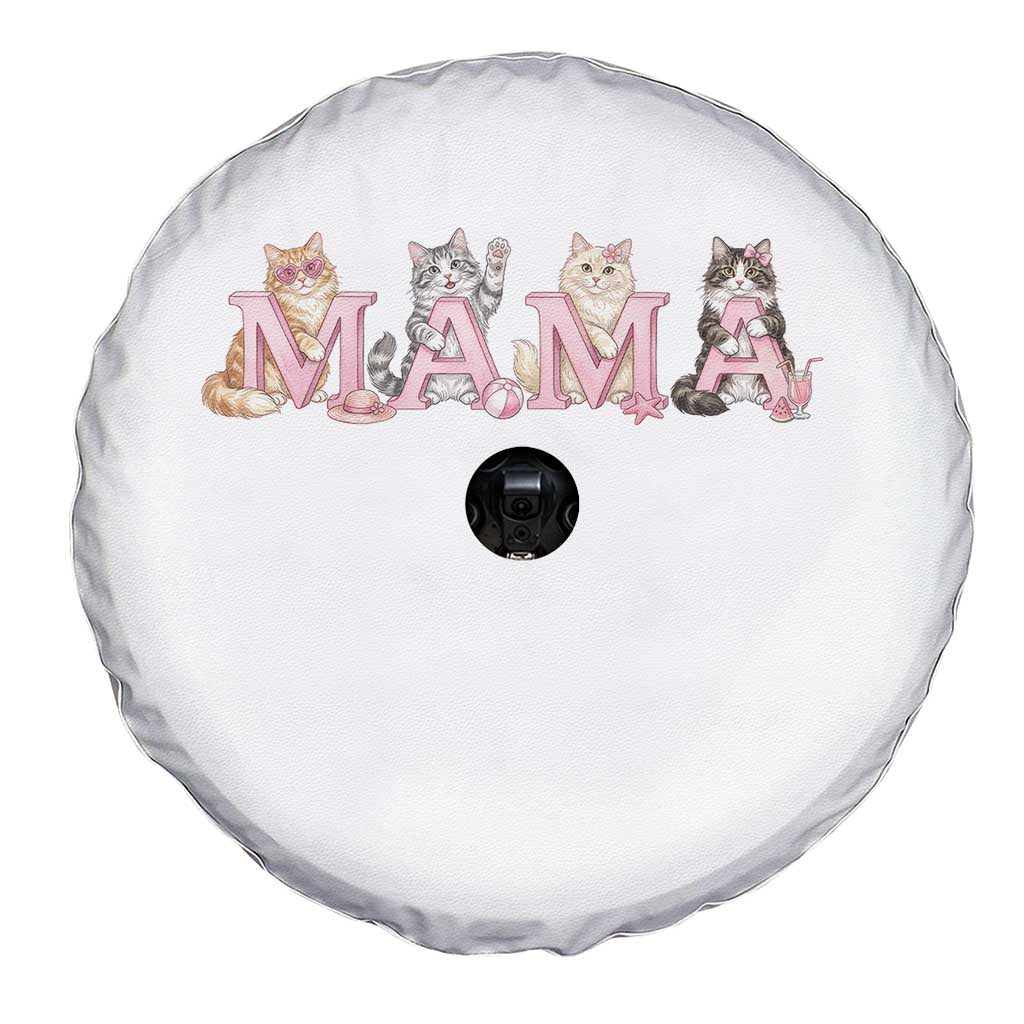 Proud Maine Coon Mama Spare Tire Cover Cat Lover Gift