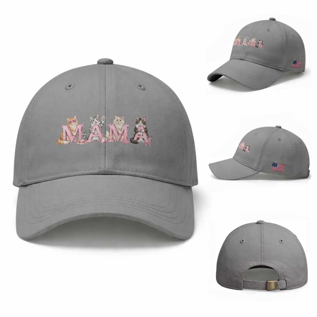 Proud Maine Coon Mama Baseball Cap Cat Lover Gift