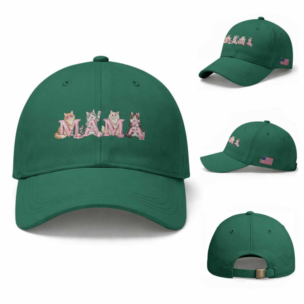 Proud Maine Coon Mama Baseball Cap Cat Lover Gift