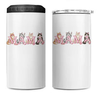 Proud Maine Coon Mama 4 in 1 Can Cooler Tumbler Cat Lover Gift