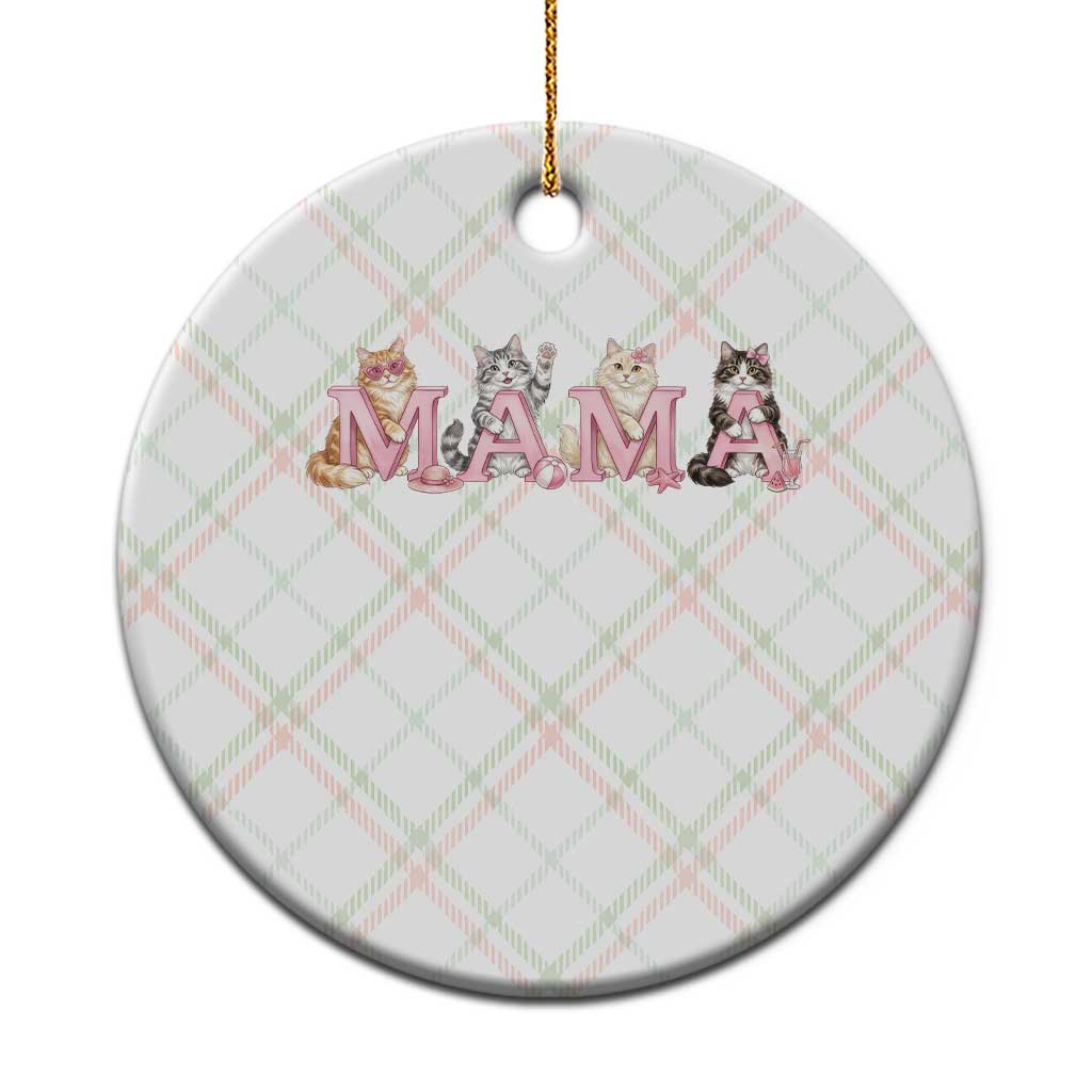 Proud Maine Coon Mama Ceramic Ornament Cat Lover Gift