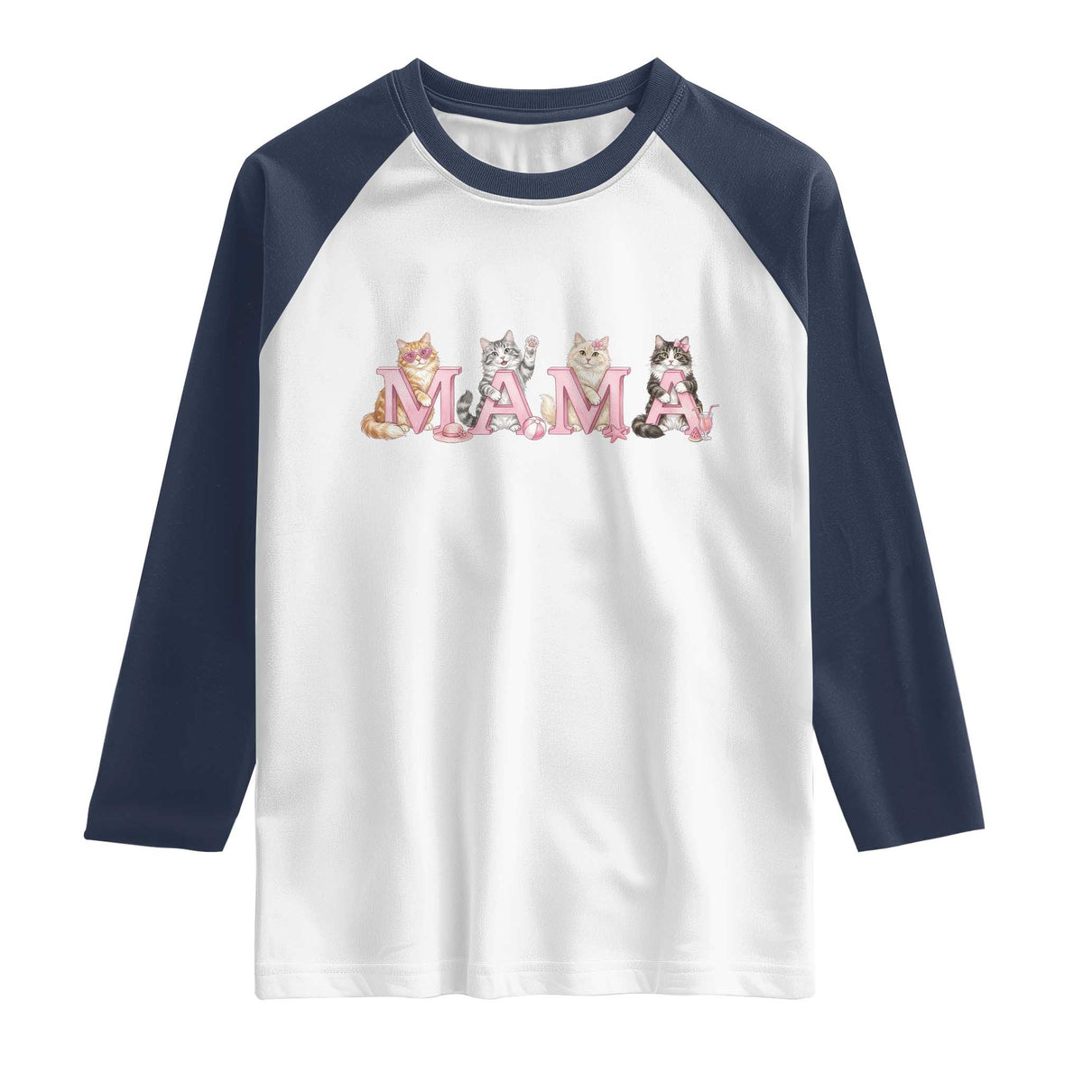 Proud Maine Coon Mama Raglan Shirt Cat Lover Gift