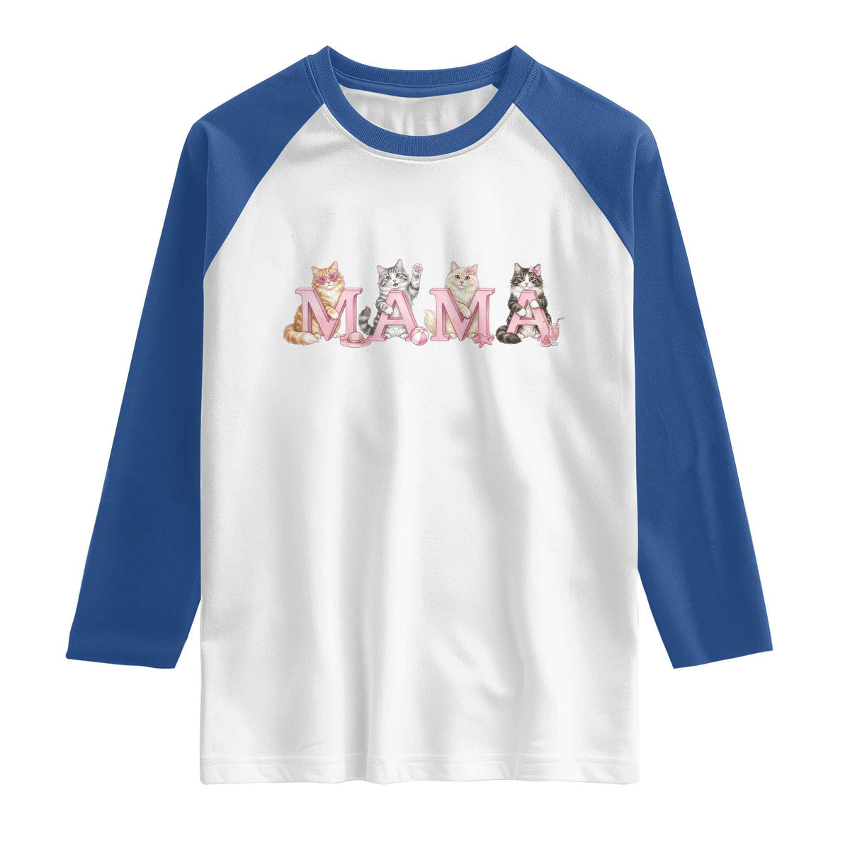 Proud Maine Coon Mama Raglan Shirt Cat Lover Gift