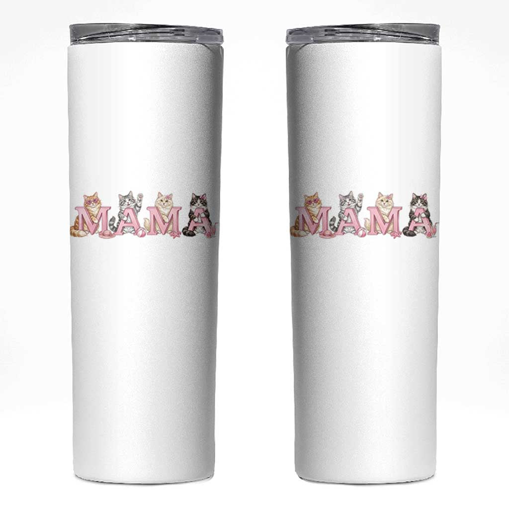Proud Maine Coon Mama Skinny Tumbler Cat Lover Gift