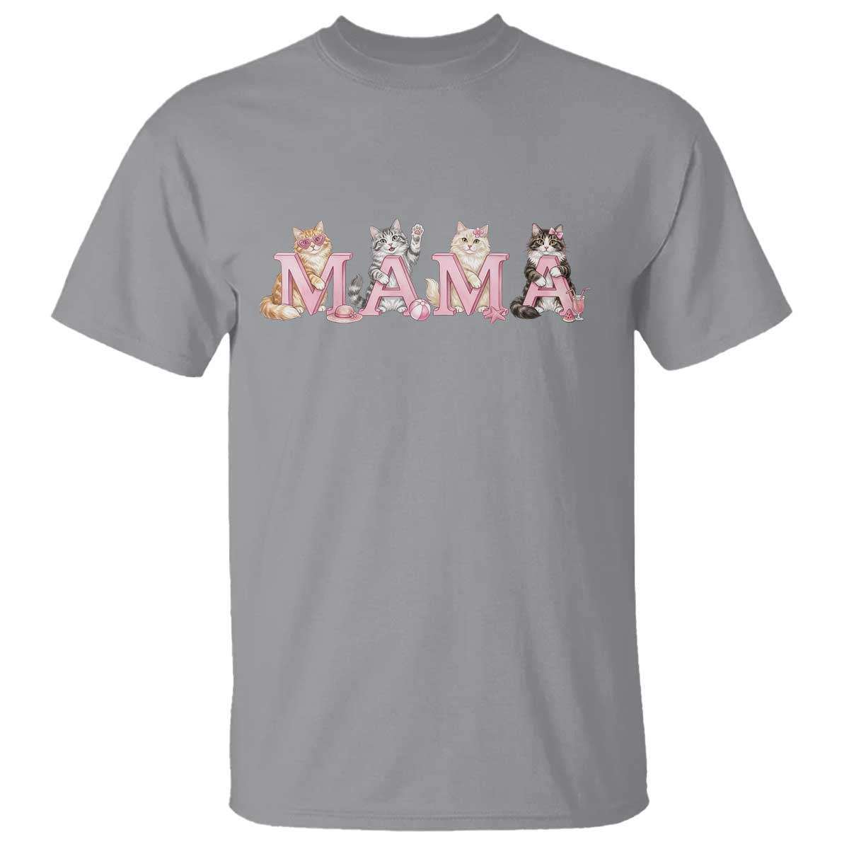 Proud Maine Coon Mama T Shirt Cat Lover Gift