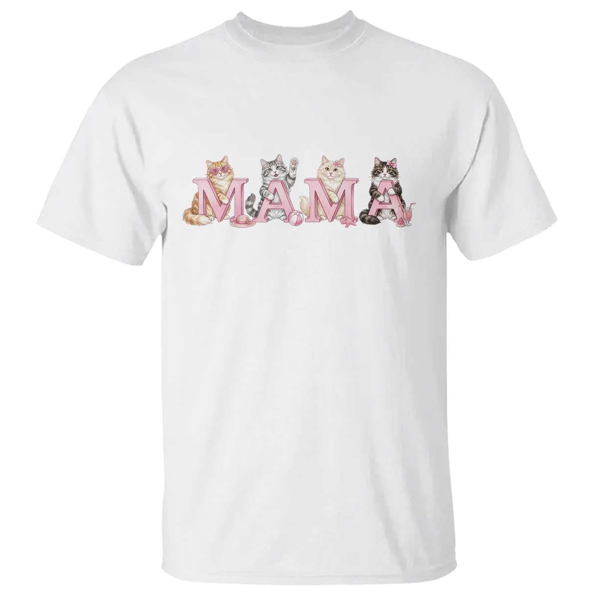 Proud Maine Coon Mama T Shirt Cat Lover Gift