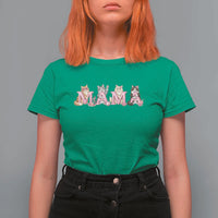 Proud Maine Coon Mama T Shirt For Women Cat Lover Gift