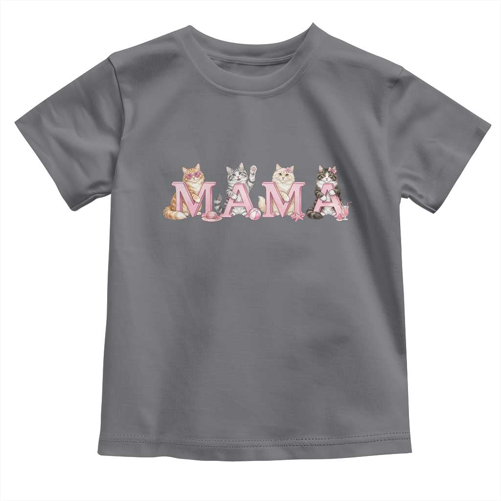 Proud Maine Coon Mama Toddler T Shirt Cat Lover Gift
