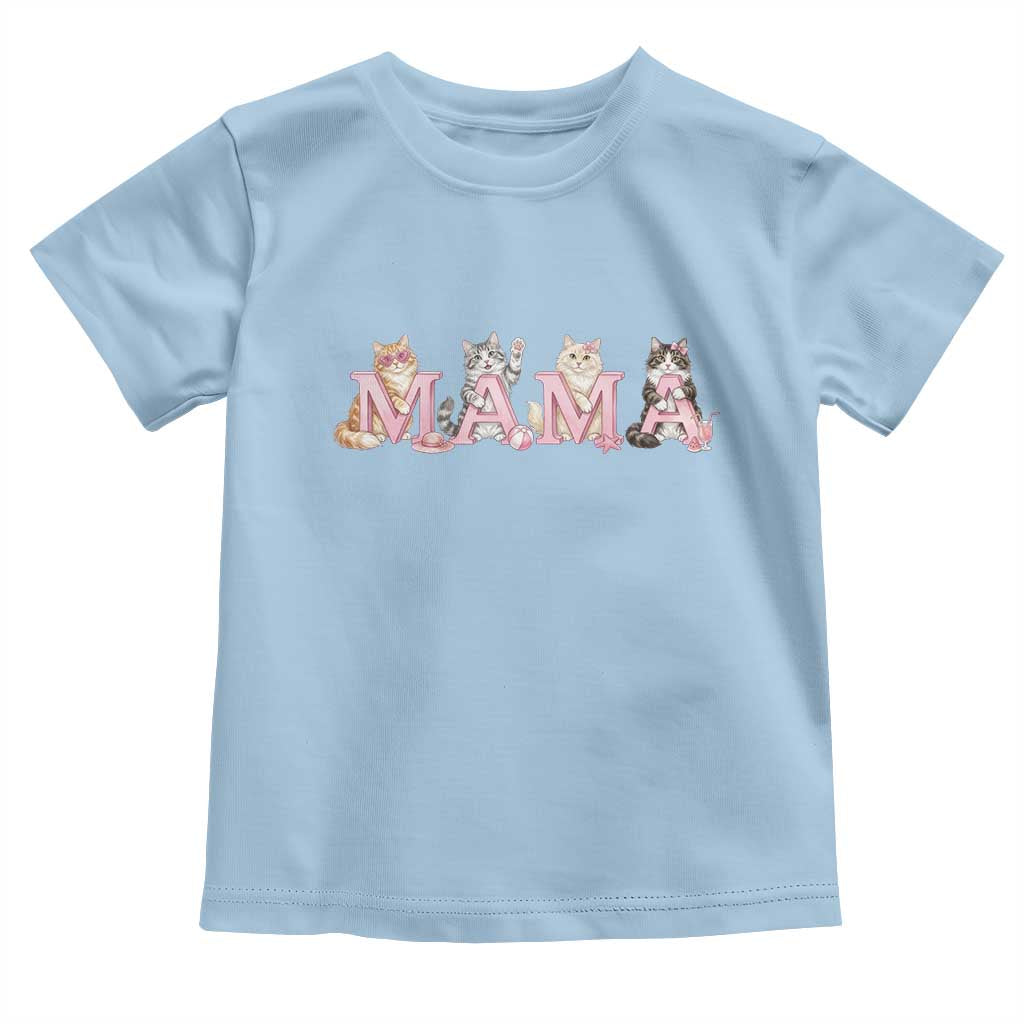 Proud Maine Coon Mama Toddler T Shirt Cat Lover Gift